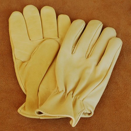 (image for) Cowhide Leather Nordic Fleece Lined Work Gloves